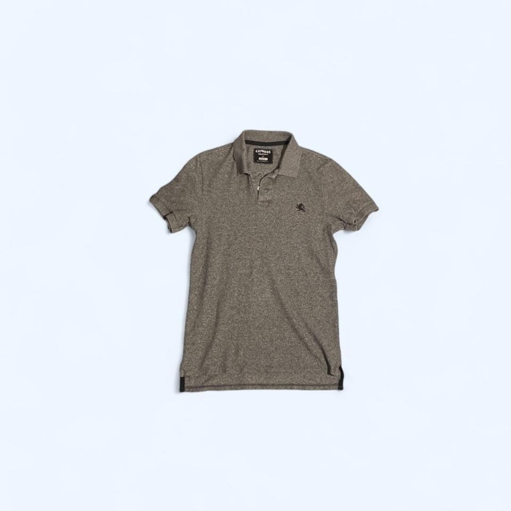 Express women's grey polo shirt‎ size S